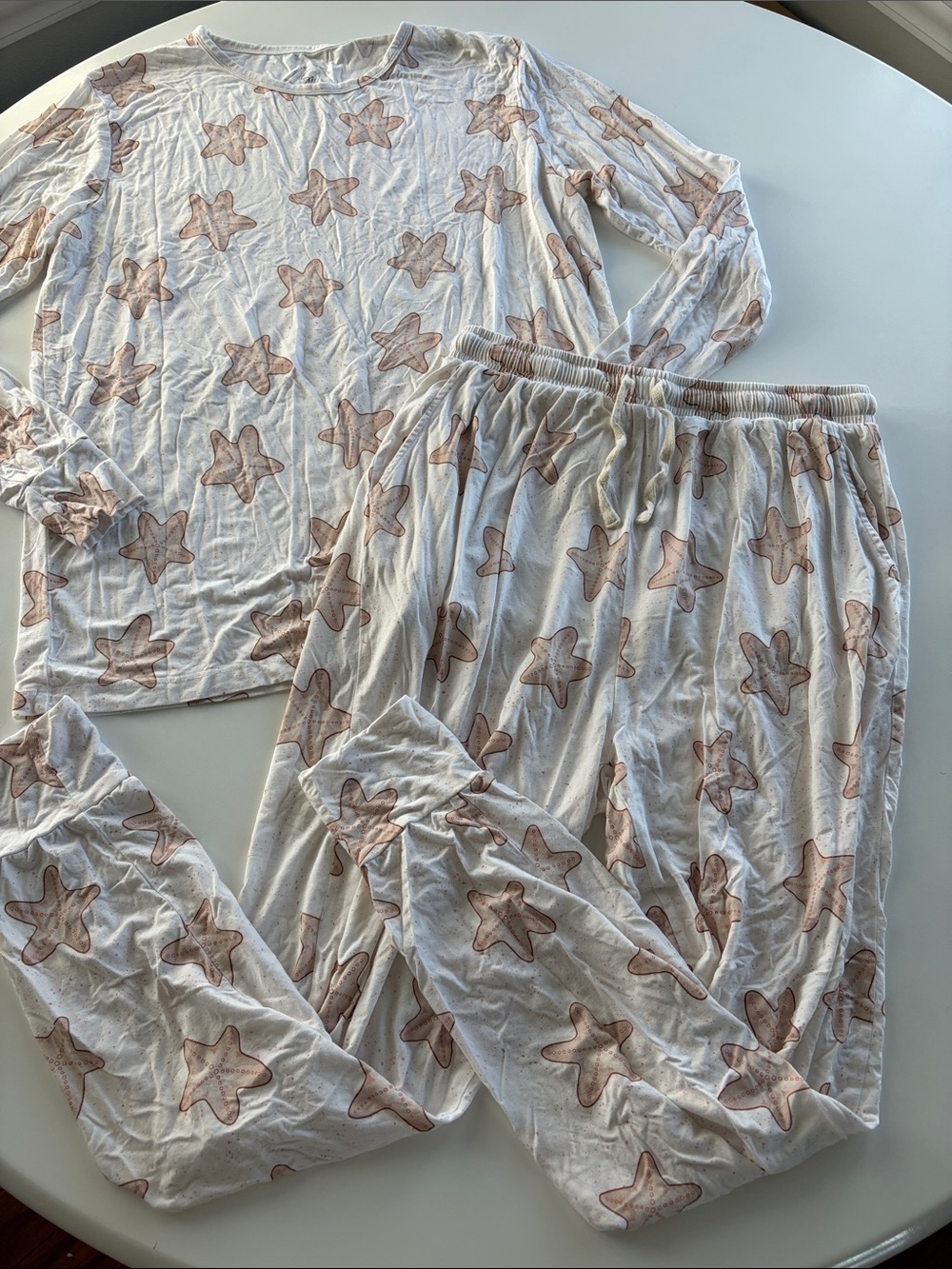 Sweet P Baby Co Starfish Pajama Set